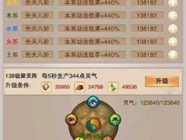 魔力宝贝元素威望强力提升角色属性攻略